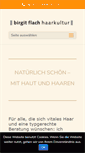 Mobile Screenshot of birgitflach.de